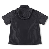 SAINT VANITY Embroidered Sporty Zipper Short-sleeved Jacket